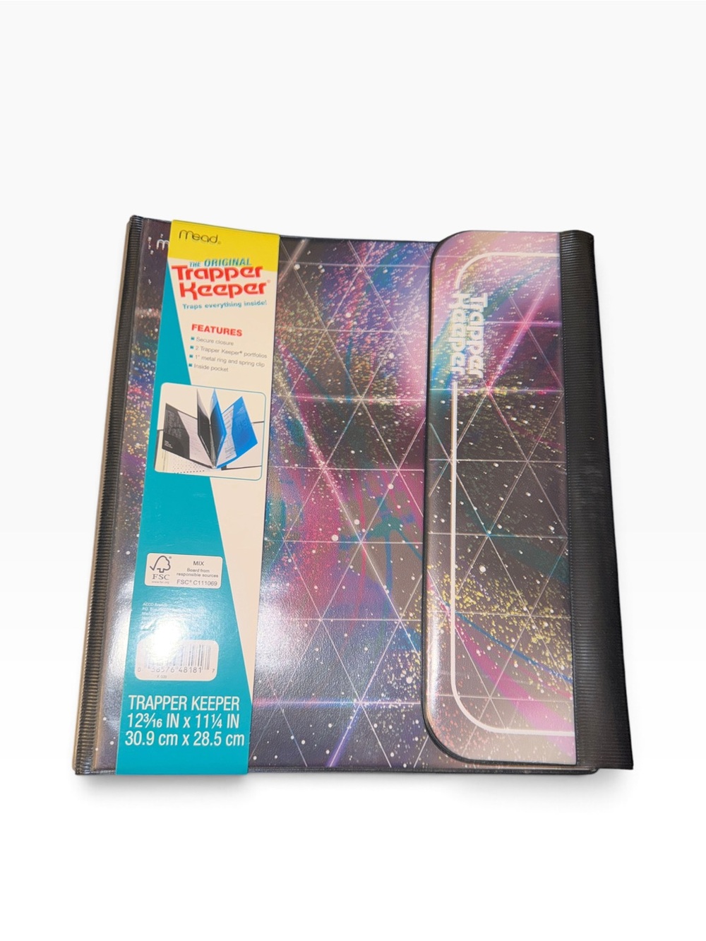 Trapper Keeper Galaxy Multi-Color Tablet Binder